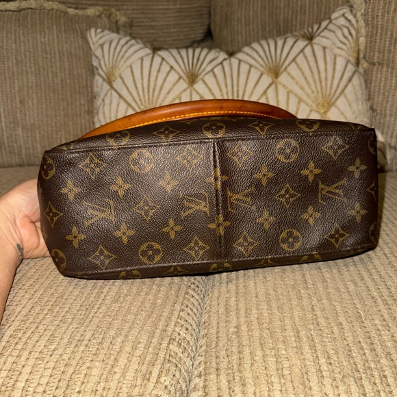 Louis Vuitton Brown Monogram Shoulder Bag - Picture 3 of 7